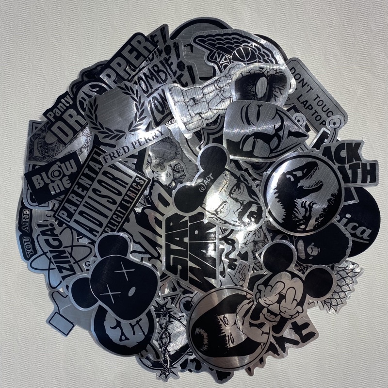 Sticker mũ bảo hiểm chống nước nhiều chủ đề