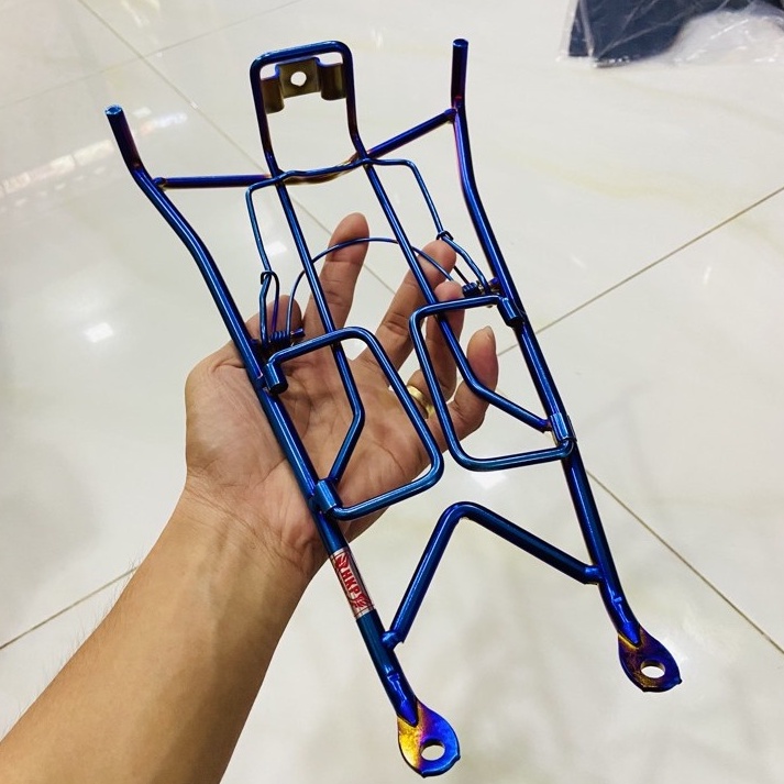 Baga Winner X Baga Giữa Dành Cho Xe Winner X Mẫu K1 Có Móc Treo Kẹp Đồ Dầy 10ly Bằng Inox Đủ Long Đền Ốc Gắn