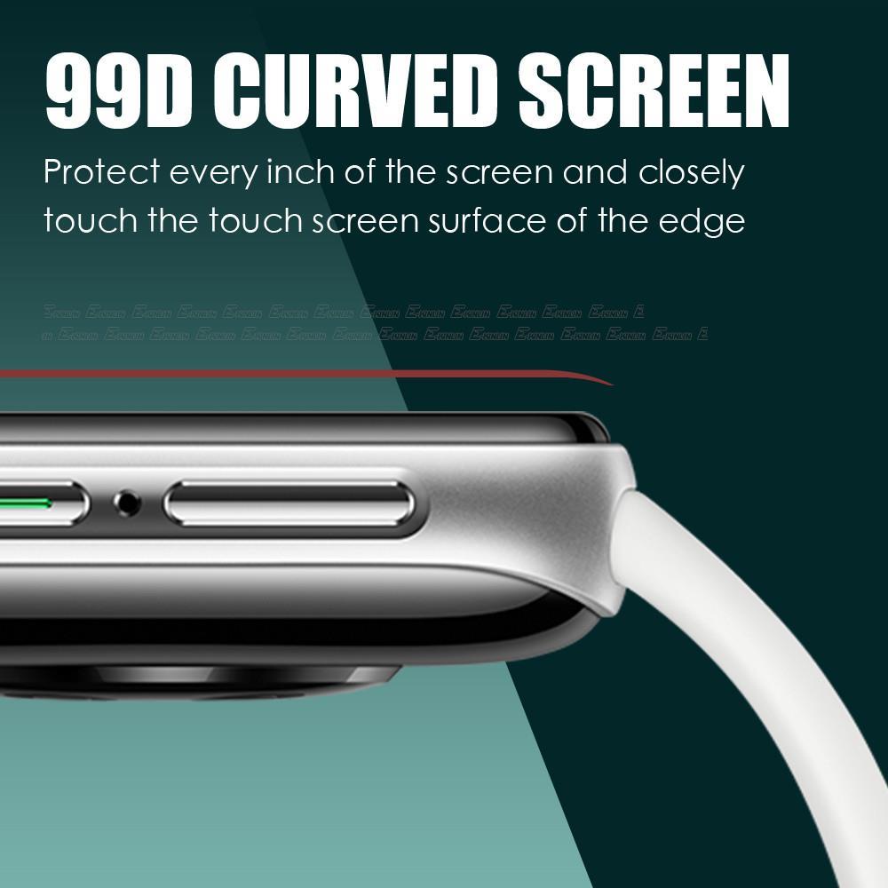 Kính Cường Lực 99D Viền Cong Bảo Vệ Màn Hình Đồng Hồ OPPO Watch 2 42mm 41mm 46mm