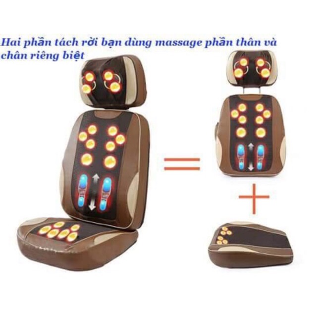 Đệm massage toàn thân 6D nhật bản