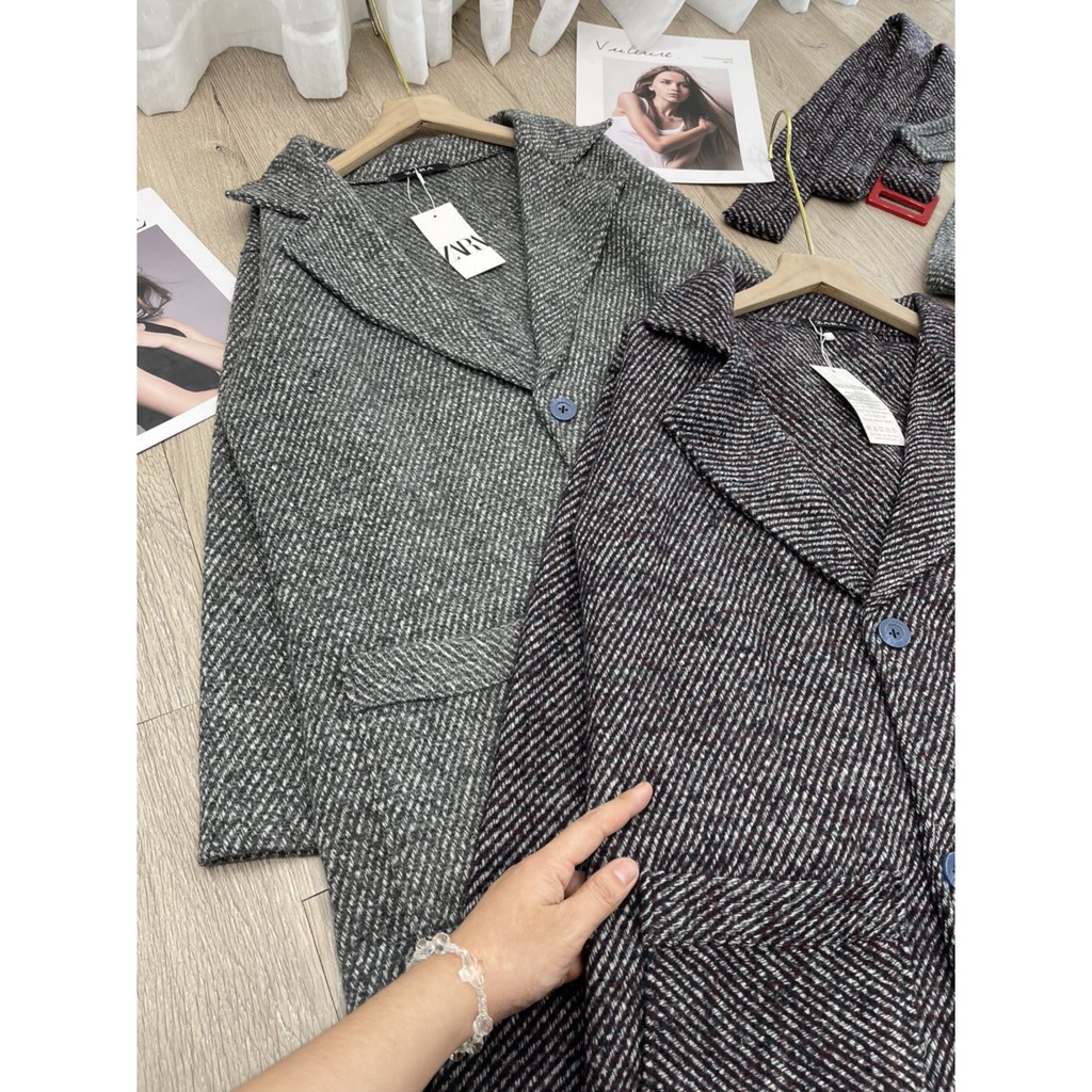 [video/ảnh thật ]Áo khoác dạ quảng châu hàng cao cấp kèm dây đai | BigBuy360 - bigbuy360.vn