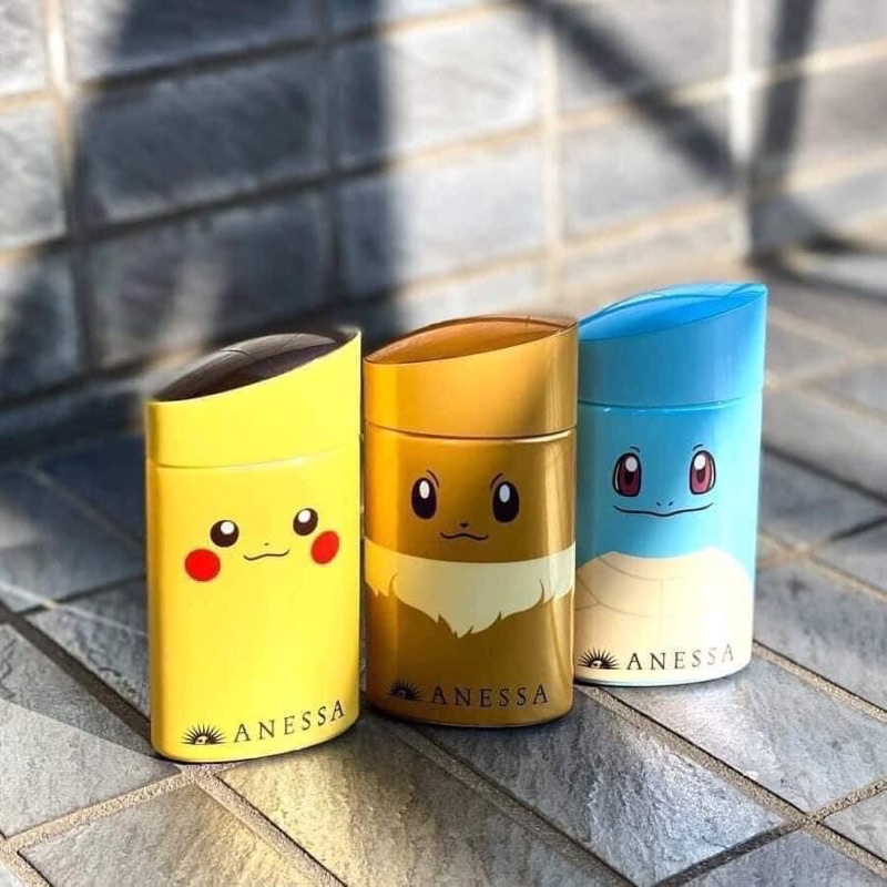 Kem chống nắng Anessa Perfect UV Skin Care phiên bản Pikachu