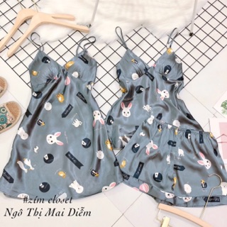 ✔️BỘ LỤA 2 DÂY QCCC - ❌ẢNH THẬT TỰ CHỤP❌