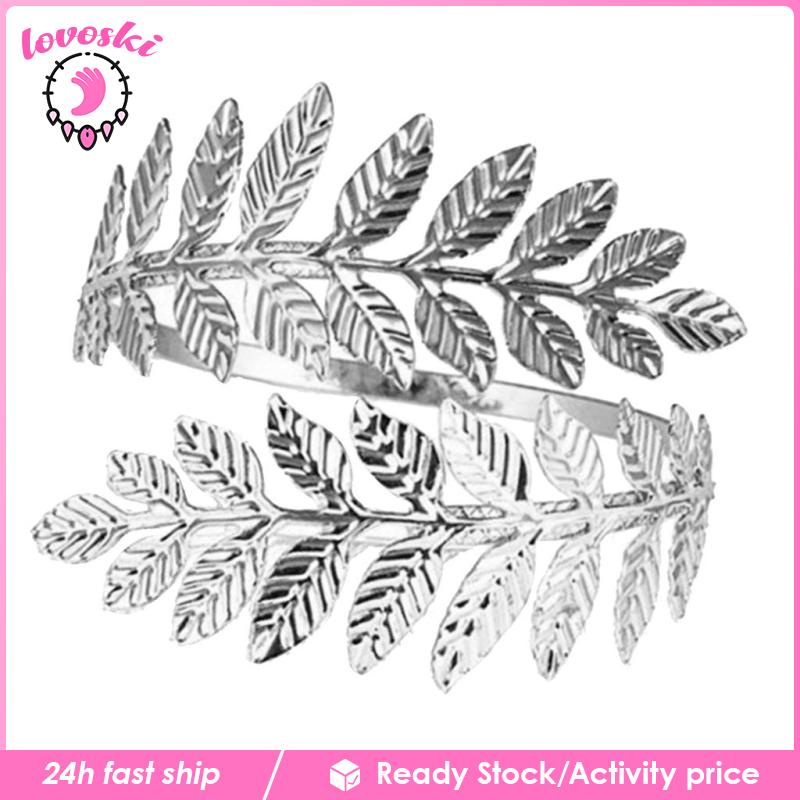 Bộ 2 Vòng Đeo Tay Nhiều Lớp Màu Bạc Thời Trang Cho Nữ