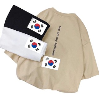 Áo thun stee koria flag mini unisex
