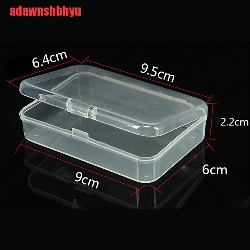 Hộp Nhựa Trong Suốt Đựng Đồ Đa Năng 9.3x6.3x2.2cm