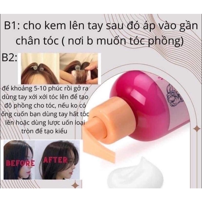 Kem phồng tóc, xịt phồng tóc và dưỡng tóc Balea hàng đức