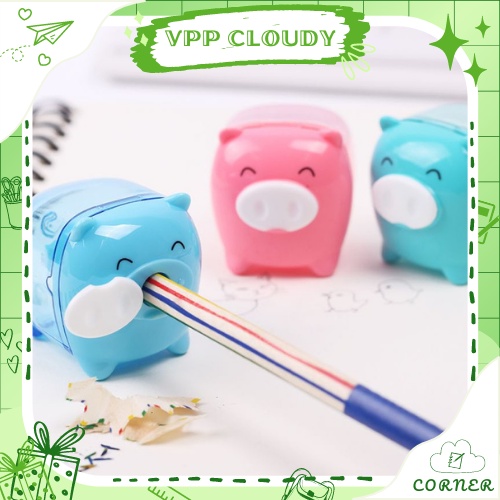 Chuốt Chì Deli 0557 Hình Con Heo Dễ Thương Xinh Xắn