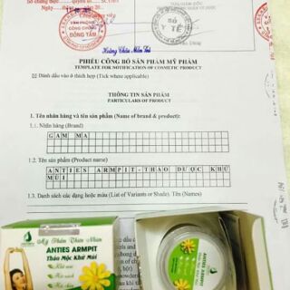 Thảo mộc trị mùi hôi nách hôi chân