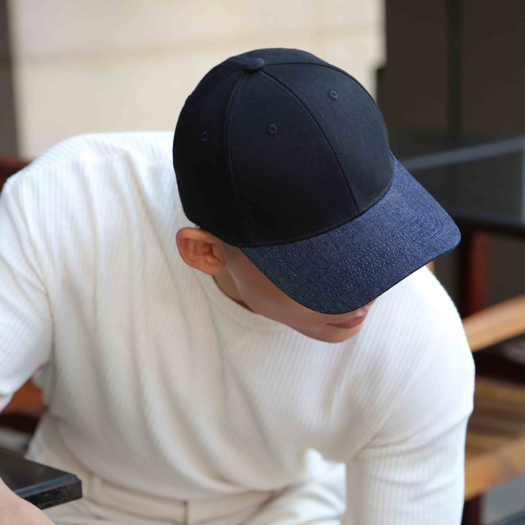 Nón Bóng Chày Lưỡi Trai Reckless Jeans Cap Vải Kaki Cotton