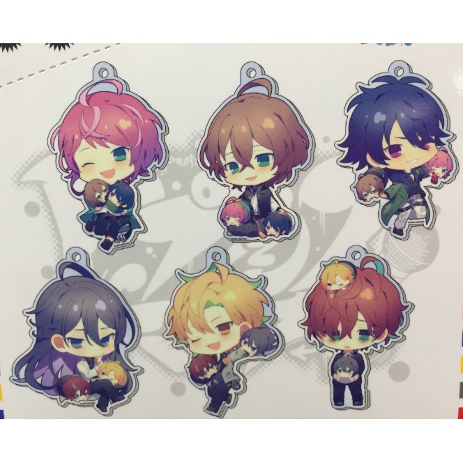 Set móc khóa và huy hiệu Hypmic - Hypnosis Mic