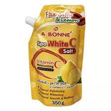 Muối Tắm Sữa Tẩy Tế Bào Chết A Bonné Spa White C Salt 350gr