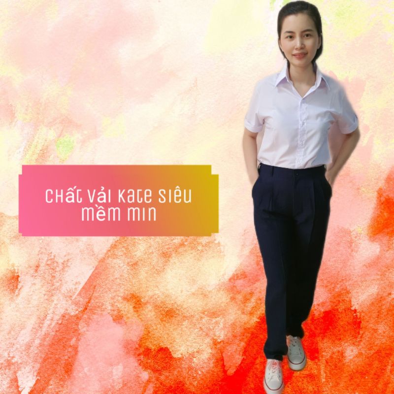 AP01- Áo Sơ Mi học sinh Nữ Cấp 2 Cấp 3 Đồng Phục Học Sinh, đồ đi học, sơ mi nữ, sơ mi trắng đẹp