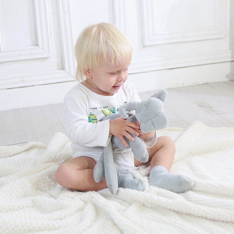 Búp Bê Thỏ Bông - Gấu Bông - Voi Trắng [ DouDou Trấn An Con Ngủ Ngon]