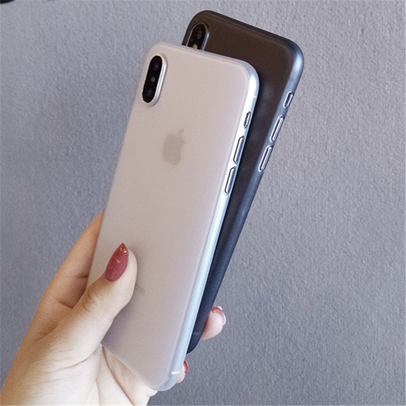 Simple transparent ultra-thin phone case for iPhone 6 6s 7 8 Plus X Xr Xs Max 11 Pro max