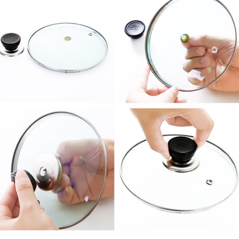 Núm vung nồi thay thế, núm cầm thay thế cho nắp vung nồi, xoong chảo bằng thép không gỉ