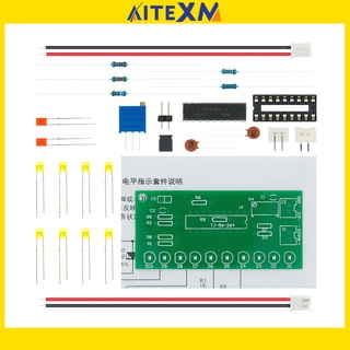 Bộ thiết bị phân tích âm thanh lm3915 dc 9v-12v 10 led chuyên dụng dành cho phòng thí nghiệm