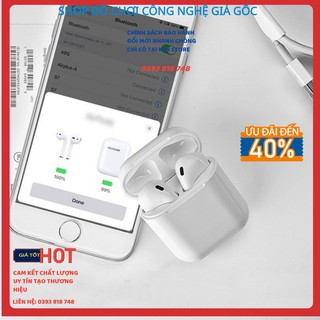 Tai nghe Bluetooth Không Dây i12s Bản Nâng Cấp Chip 5.0, CHẤT LƯỢNG TỐT, Bảo hành 6 tháng lỗi 1 đổi 1