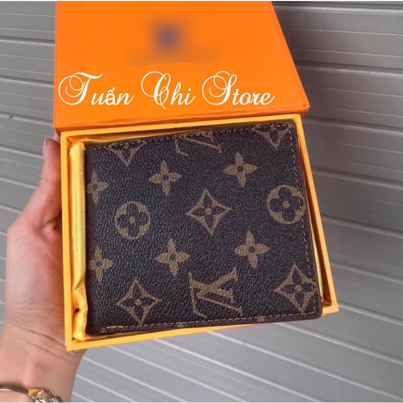 Ví Nam LV 𝑭𝑼𝑳𝑳𝑩𝑶𝑿 Ví Da Nam Dáng Ngang Siêu Đẹp Tặng Kèm Hộp Nam Châm Hãng Sang Trọng, Hàng Loại 1 Ảnh Thật