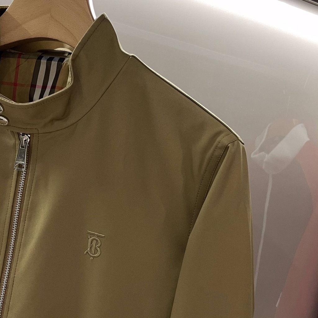 Áo khoác nam thời trang cao cấp Burberry BBR kiểu dáng nam tính, trẻ trung