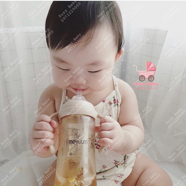 BỘ CHUYỂN ĐỔI TỪ BÌNH SỮA SANG BÌNH NƯỚC MOYUUM HÀN QUỐC