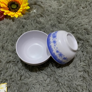 Chén cơm nhựa fataco chén trơn bông TM CO 02 10c