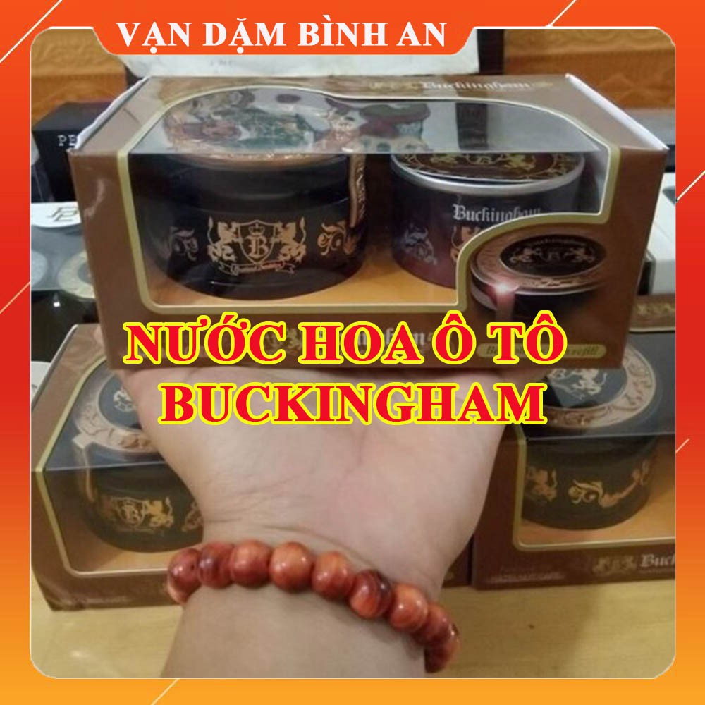 Nước hoa ô tô cao cấp Buckingham nhập khẩu từ Hàn Quốc hương cafe(90ml+70ml)- Vạn Dặm Bình An
