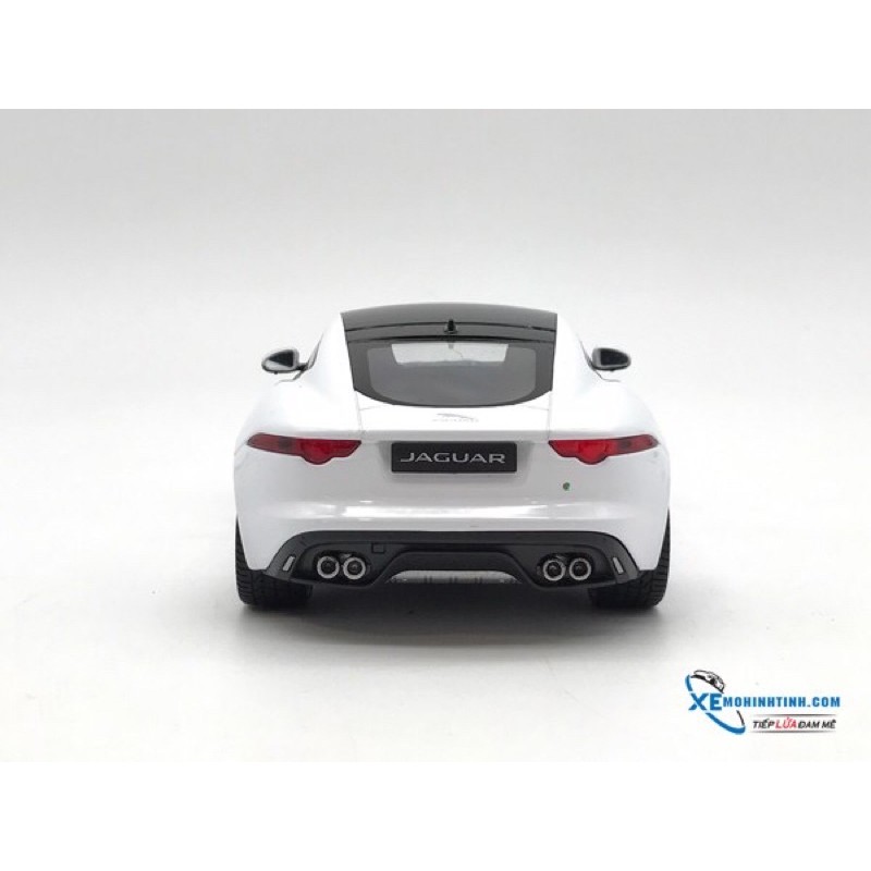 Xe Mô Hình Jaguar F-Type 1:24 Welly (Trắng)