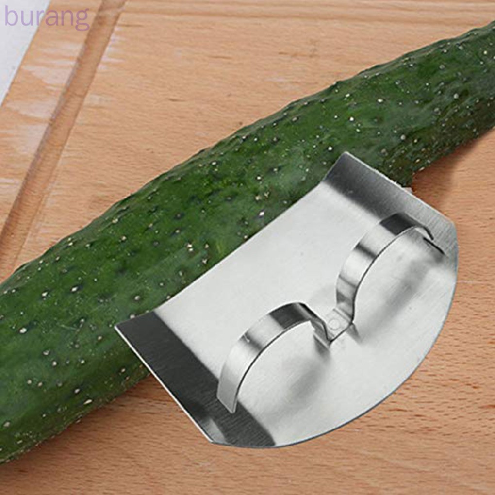 Dụng cụ bảo vệ ngón tay khi cắt thực phẩm bằng thép không gỉ tiện dụng cho nhà bếp