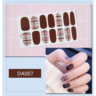Miếng dán móng tay - Nail Wraps (14 miếng dán khô)