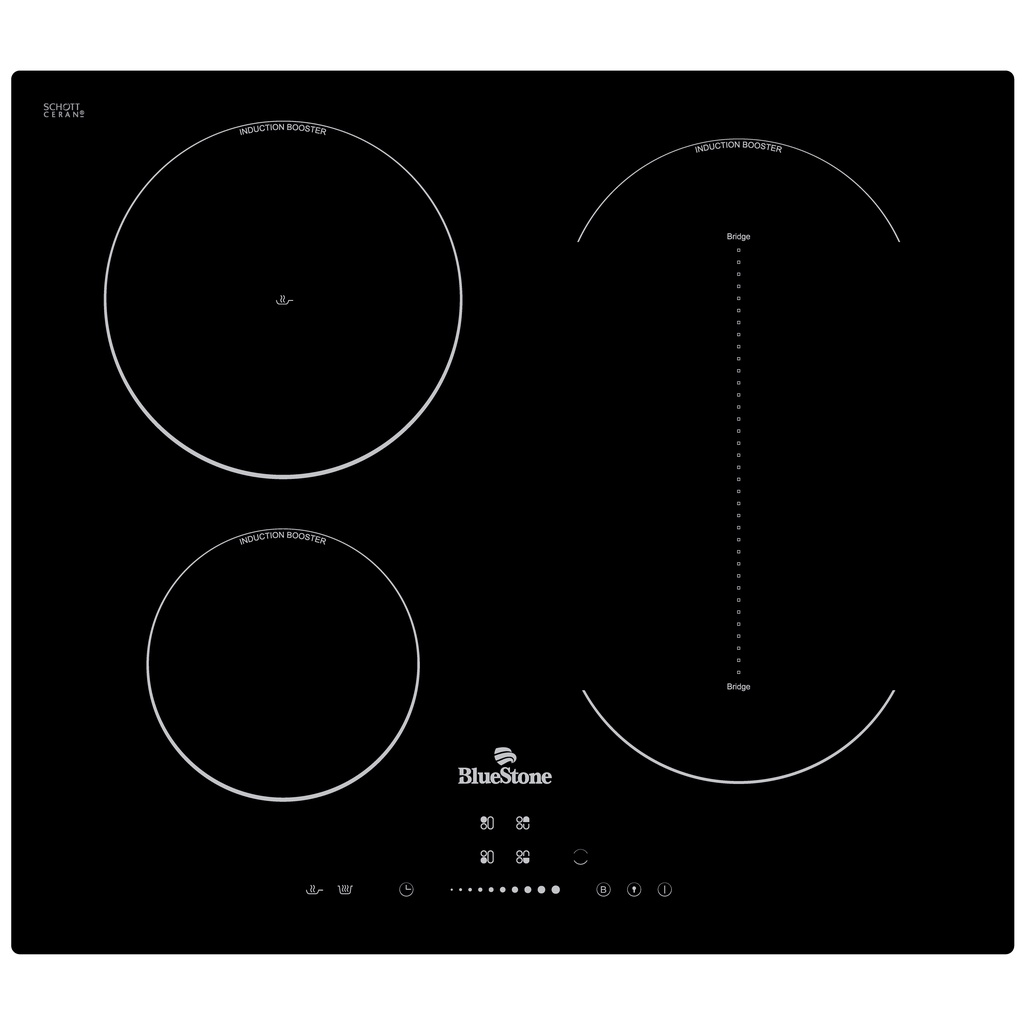 [Mã ELBAU5 giảm 5% đơn 300K] [Miễn phí lắp đặt HCM-HN-Đồng Nai-Bình Dương] Bếp Âm Từ Đa Vùng Nấu BlueStone ICB-6845