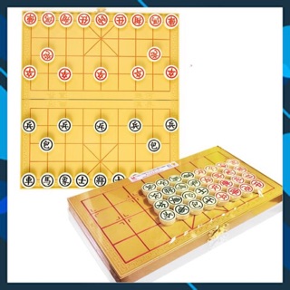 Bàn cờ tướng bằng gỗ xếp gọn