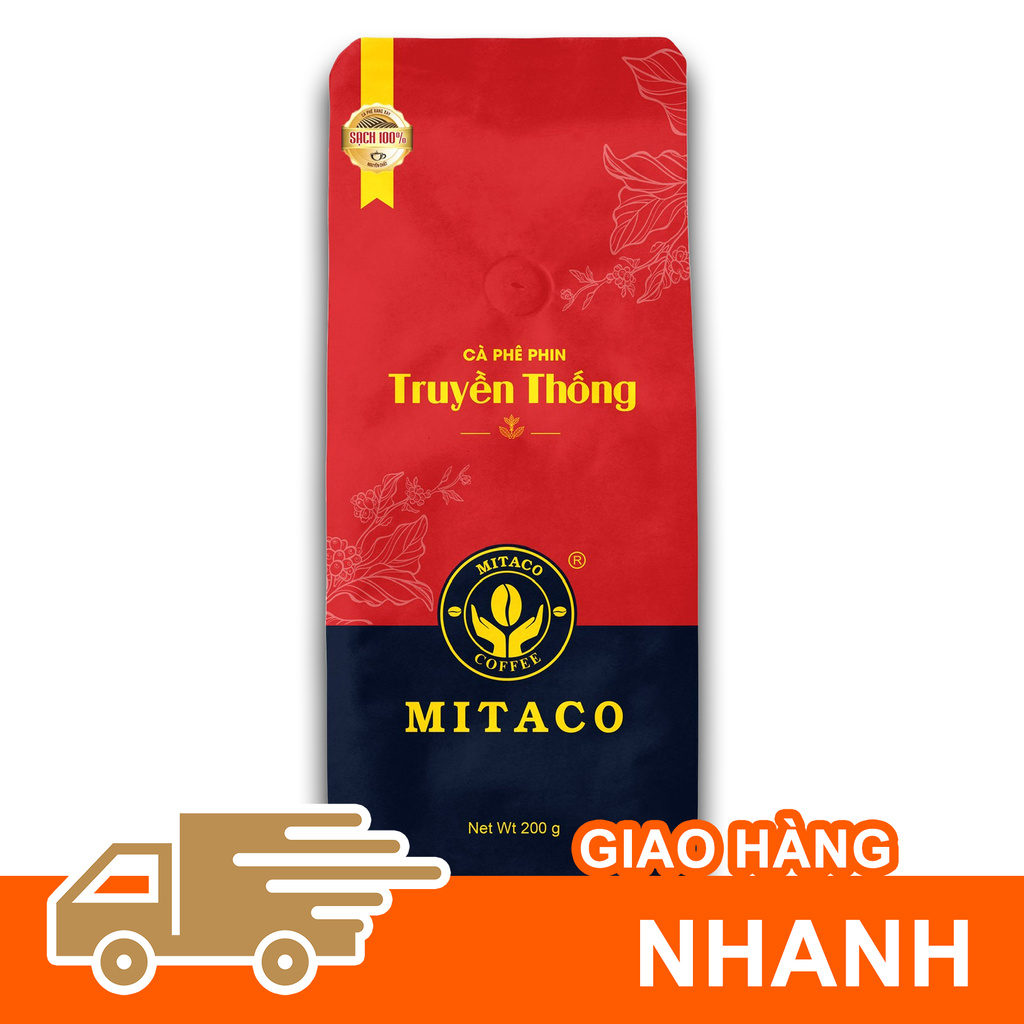 Cà Phê Phin Truyền Thống MITACO COFFEE (Gói 200g) | BigBuy360 - bigbuy360.vn
