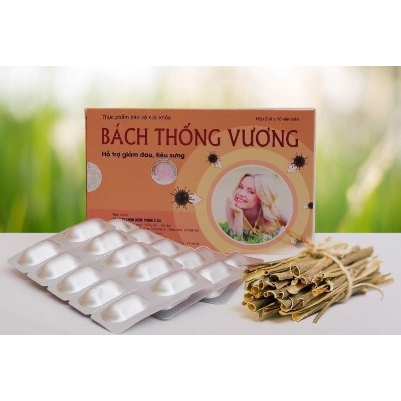 [Tích điểm] Bách Thống Vương - Hộp 30 viên giúp giảm đau nhức