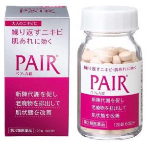 Viên mụn Pair, viên uống giảm mụn trứng cá Nhật Bản