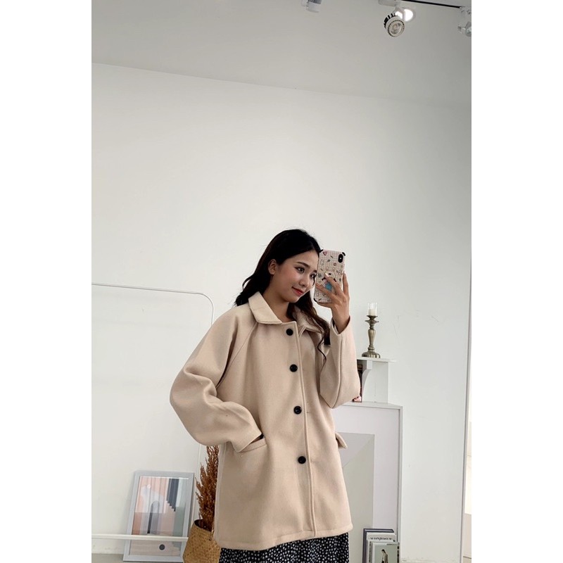 Áo khoác dạ Ulzzang-Áo khoác phong cách Hàn Quốc | BigBuy360 - bigbuy360.vn