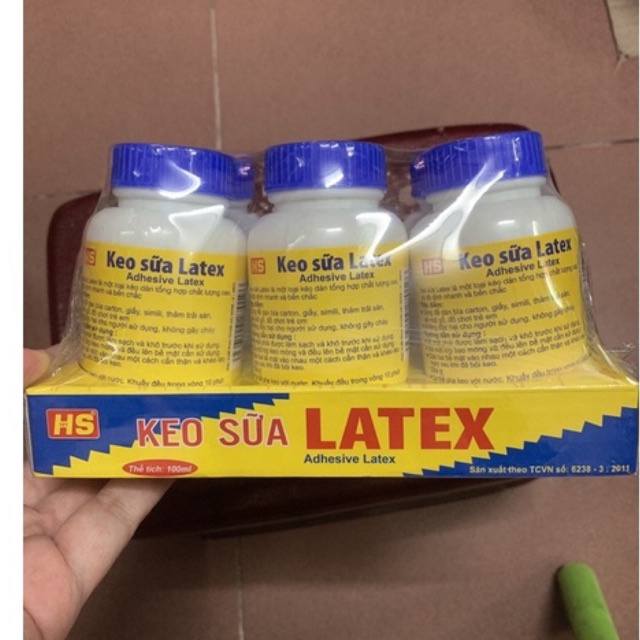 ( GIAO HỎA TỐC) Keo sữa latex Hanson 100ml