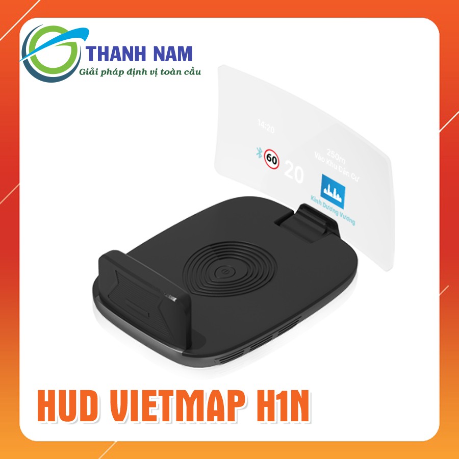 HUD Vietmap H1N Màn Hình Hiển Thị  -Phiên bản mới nhất 1.1.1 -Hiển thị thông tin làn đường - giọng nói dẫn đường khi rẽ