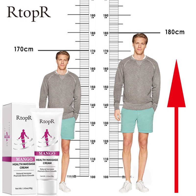 Kem mát xa bàn chân RTOPR chiết xuất xoài tự nhiên hỗ trợ phát triển xương chăm sóc sức khỏe hiệu quả 40g