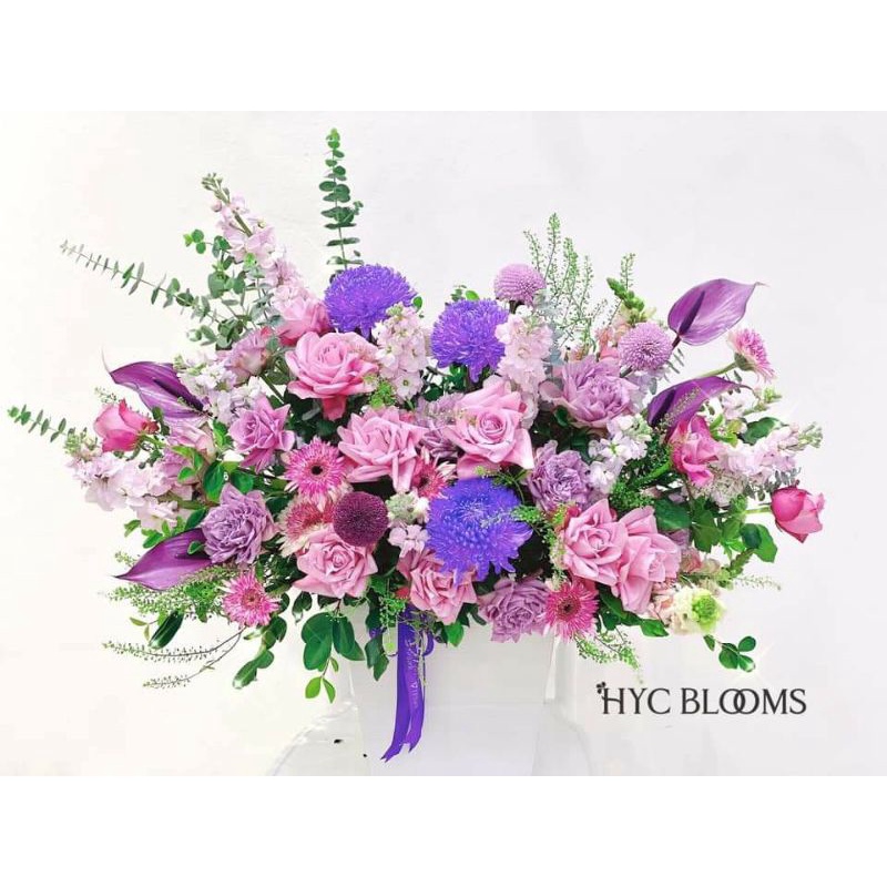 Hoa lẵng tươi sự kiện khai trương sinh nhật