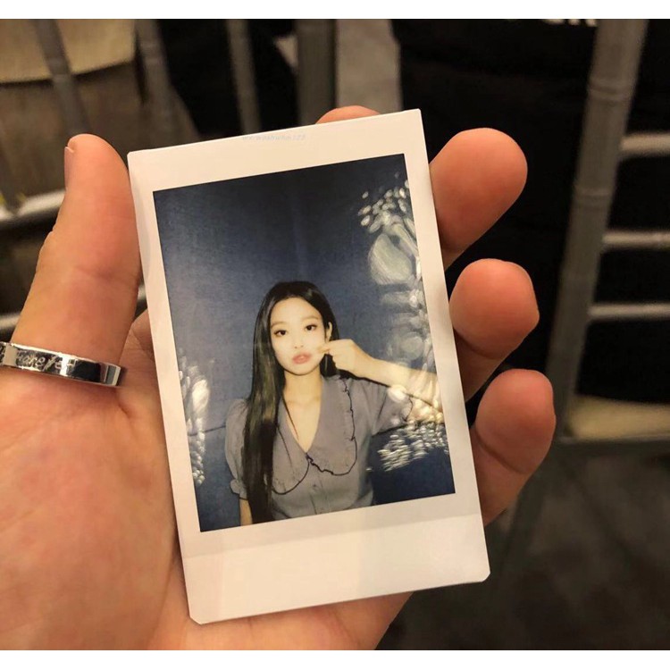 Order đầm caro phối nút giống Jennie Blackpink