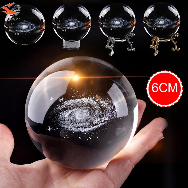 Mua 💎Universe Carved Crystal Ball MultiSize Home Decoration