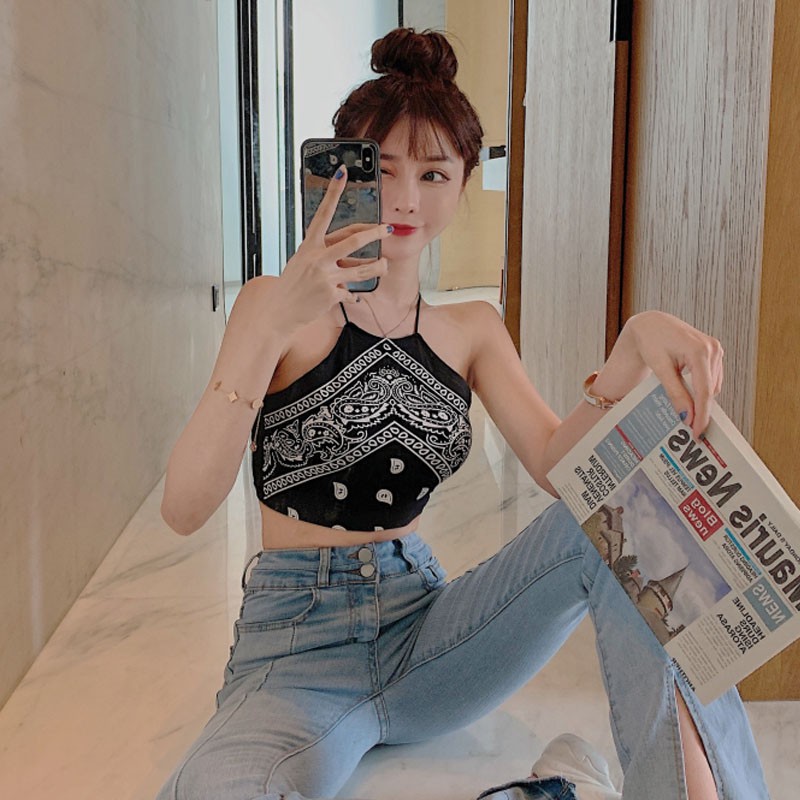 Áo Lửng Không Tay Phong Cách Hàn Quốc Quyến Rũ Dành Cho Nữ | BigBuy360 - bigbuy360.vn