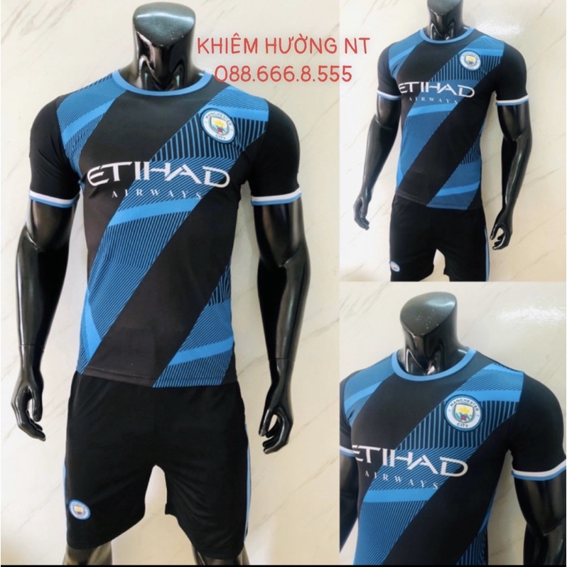 Áo Đấu Man City Sân Khách  (Xanh Ngọc) Mùa Giải 2021-2022