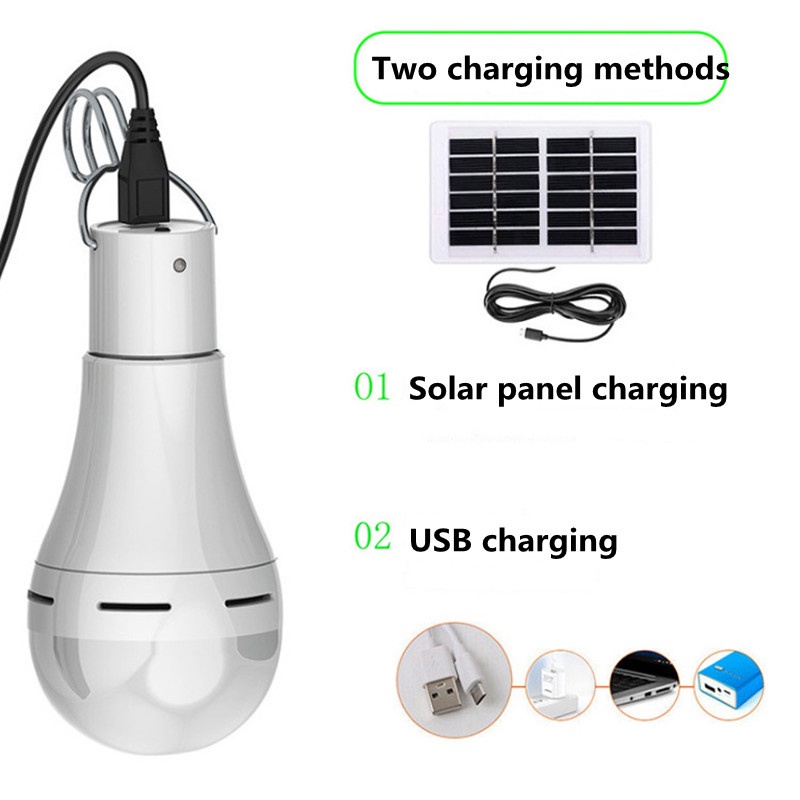 Bóng Đèn LED Năng Lượng Mặt Trời Chống Thấm Nước Điều Khiển Từ Xa Tiện Dụng Cho Sân Vườn / Leo Núi