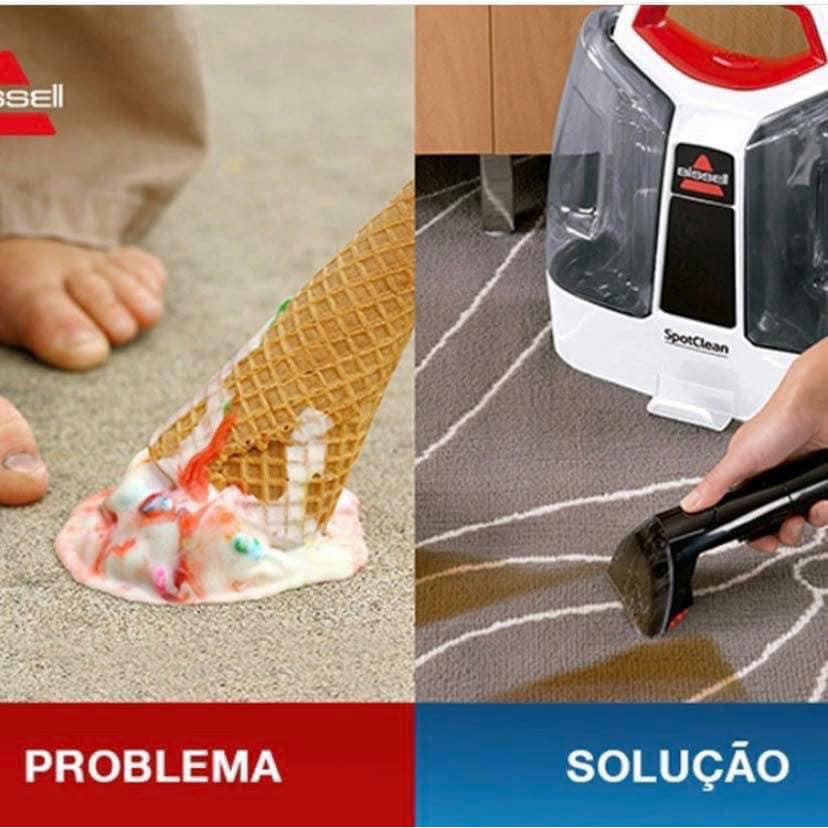 🇩🇪 Máy làm sạch bằng hơi nước Bissell SpotClean ProHeat - MÁY GIẶT DIỆT KHUẨN ĐỆM, THẢM, RÈM, SOFA... BISSELL 36988 🇩