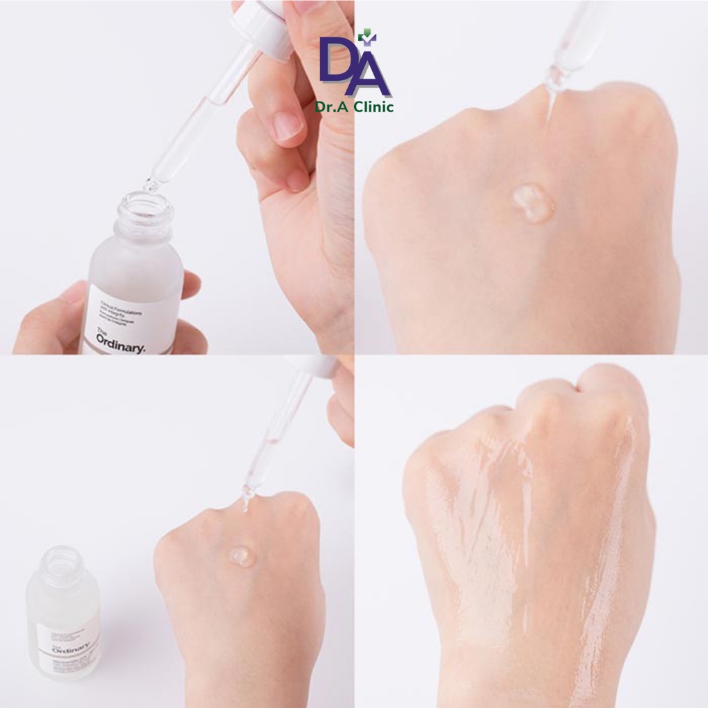 The Ordinary Niaciamide 10 Zinc 1 30ml dòng serum giảm mụn thâm nám dưỡng sáng da chính hãng - Dr.A Clinic