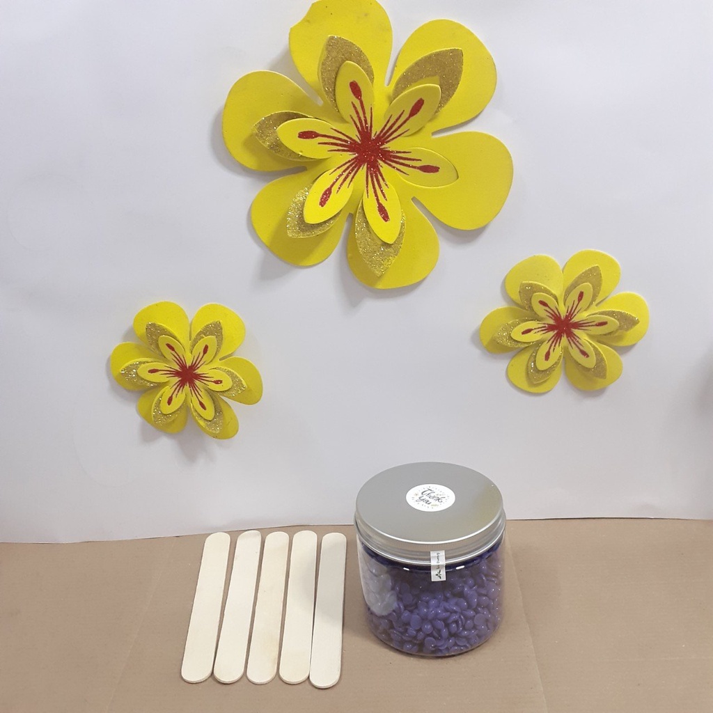 300g sáp wax lông TD hàng siêu bám - đóng hộp xịn xò, tặng kèm que lấy sáp