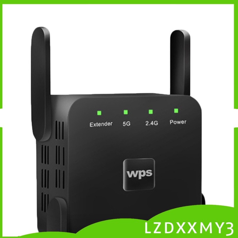 Bộ Lặp Sóng Wifi Không Dây 1200mbps 2.4g 5g 4 Ăng Ten