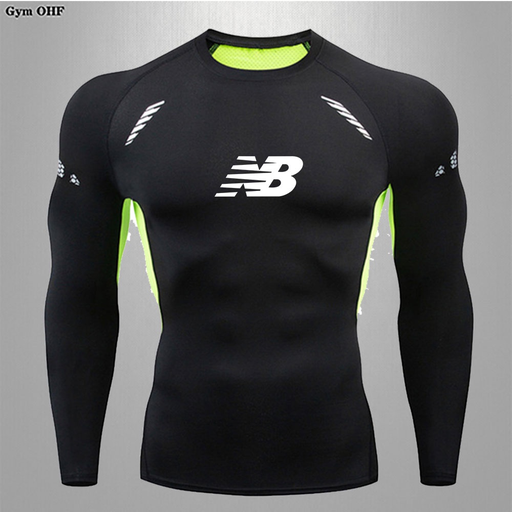 Áo thun nam GYM OHF bó sát thương hiệu cao cấp